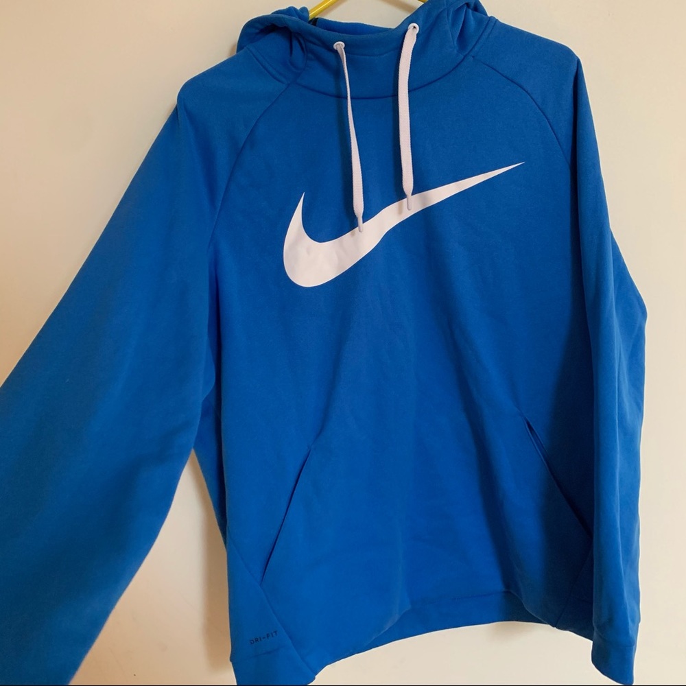 blue NIKE hoodie (copy)